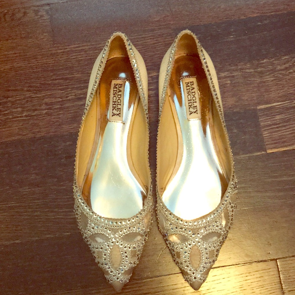 Badgley Mischka flats